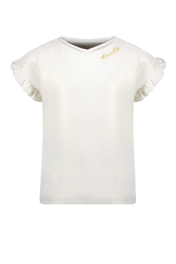 Like Flo - T-shirt - Gold - Maat 140