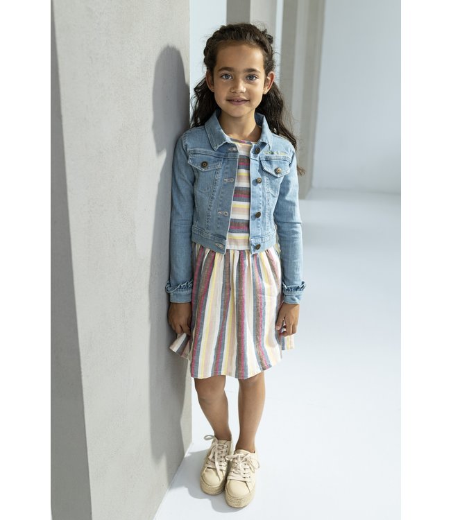 Like Flo Meisjes jurk - Multi