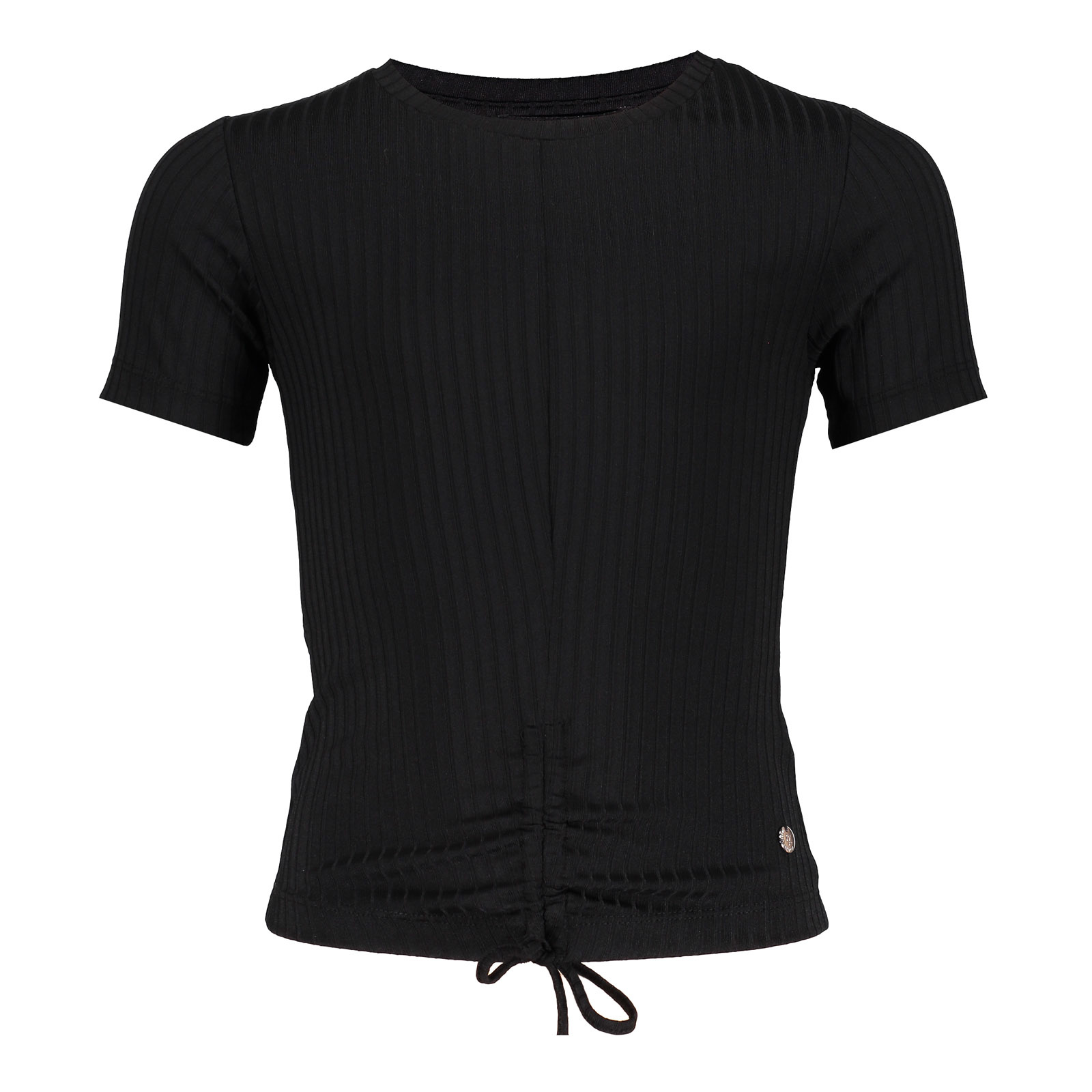 Frankie & Liberty Havana Tee Tops & T-shirts Meisjes - Shirt - Zwart - Maat 164
