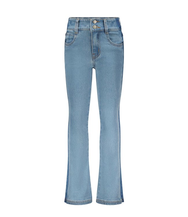 B.Nosy Meisjes flair jeans broek - Blauw