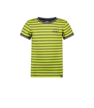 B.Nosy Jongens t-shirt - Energetic streep groen