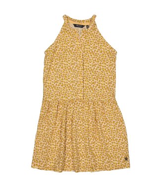 Quapi Meisjes jurk - Talia - AOP Zand luipaard