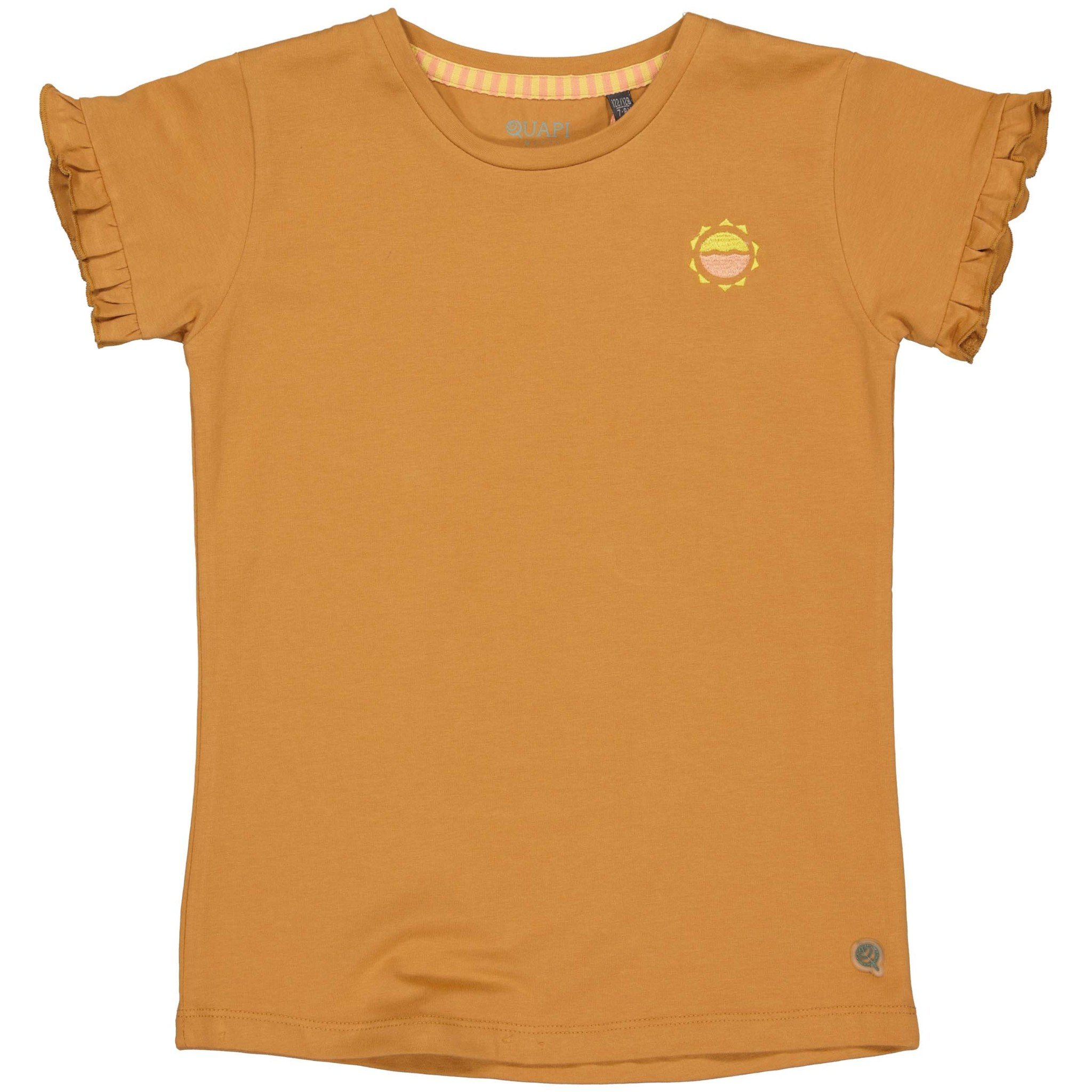 Quapi Meisjes t-shirt - Terra - Mocca
