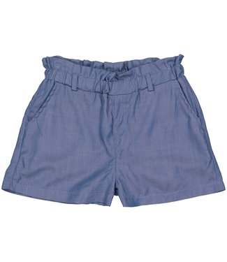 Quapi Meisjes short - Thiara - Blauw chambray