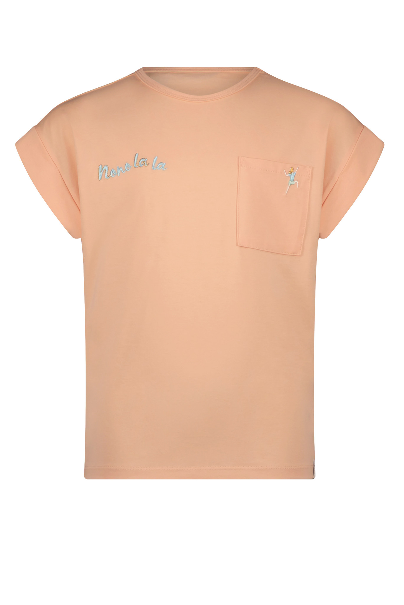 NoNo Meisjes t-shirt - Kuy - Blazing oranje