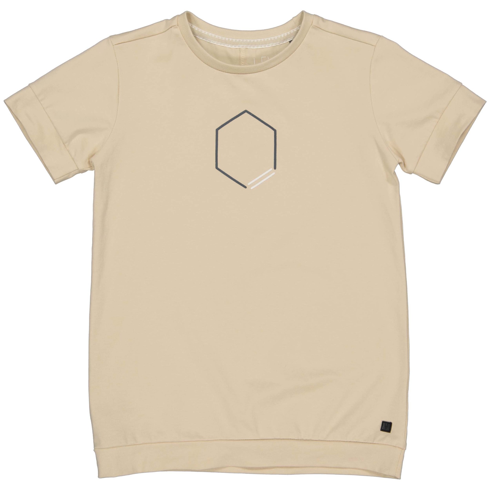 LEVV Jongens t-shirt - Daimen - Mint dip dye