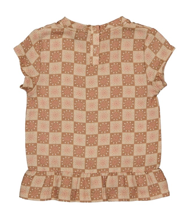 LEVV Little Meisjes blouse - Elen - Dusty bloemen