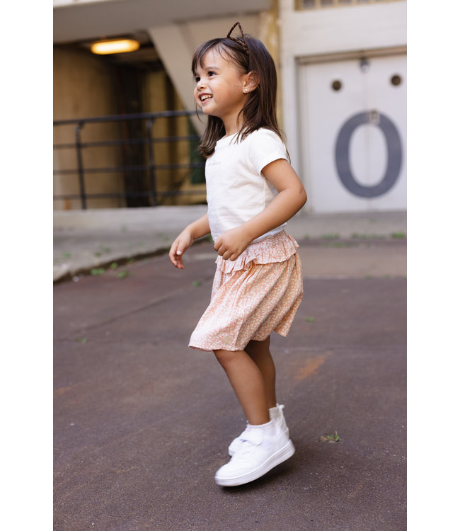 LEVV Little Meisjes rok - Evo - Perzik dusty