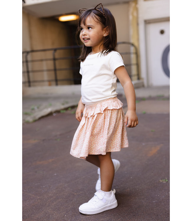 LEVV Little Meisjes rok - Evo - Perzik dusty