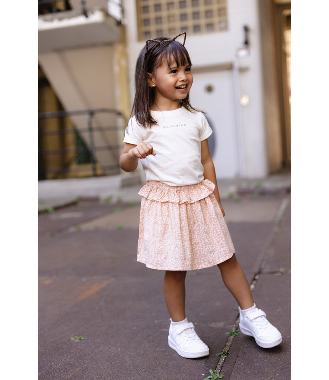 LEVV Little Meisjes rok - Evo - Perzik dusty