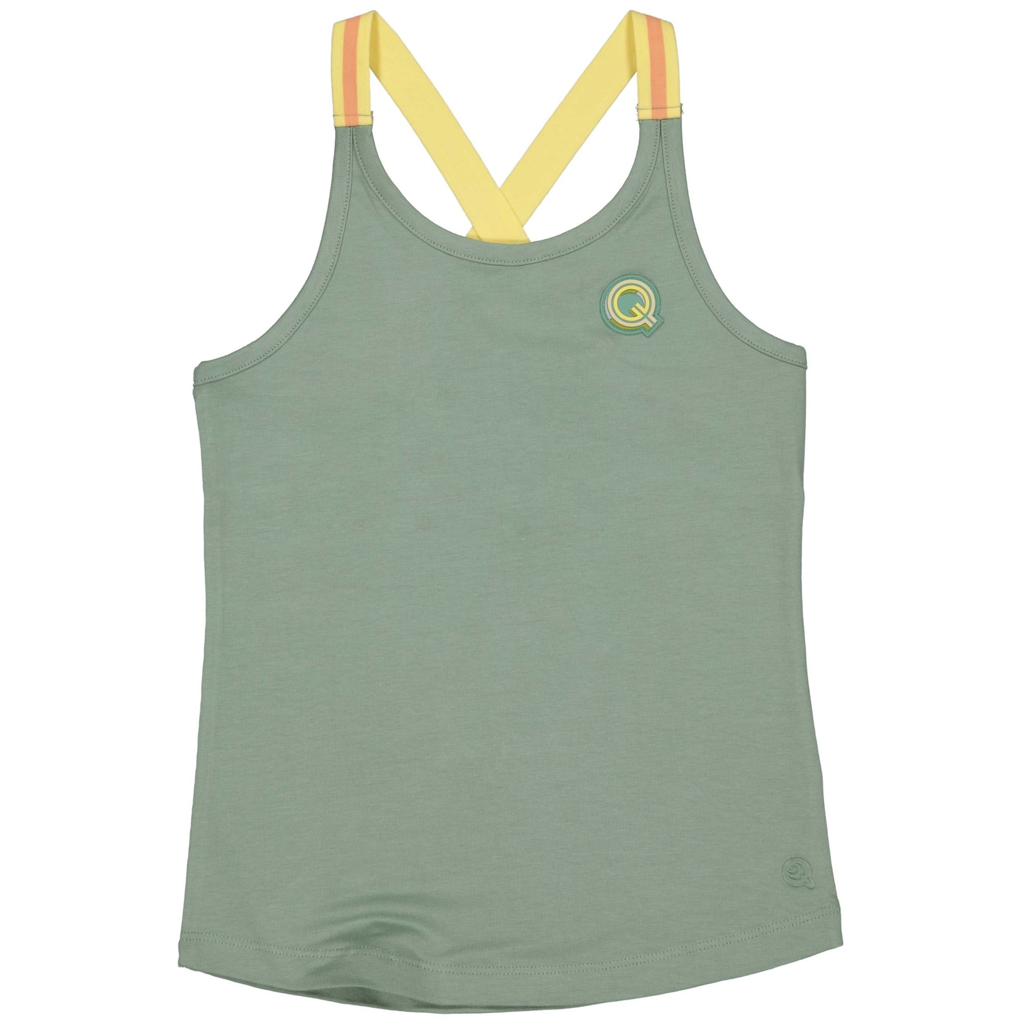 Quapi Meisjes top - Teunise - Army groen