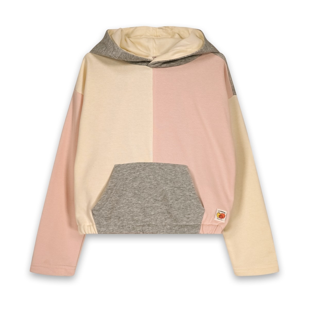 Street called Madison Meisjes hoodie - Rainbow - Zacht roze