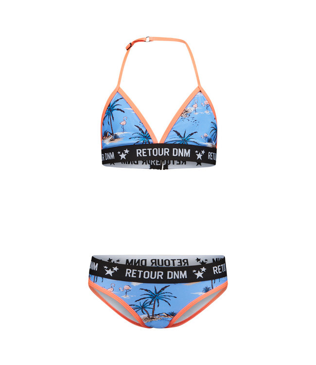 Retour Jeans Meisjes bikini - Lavina - Corn bloemen blauw