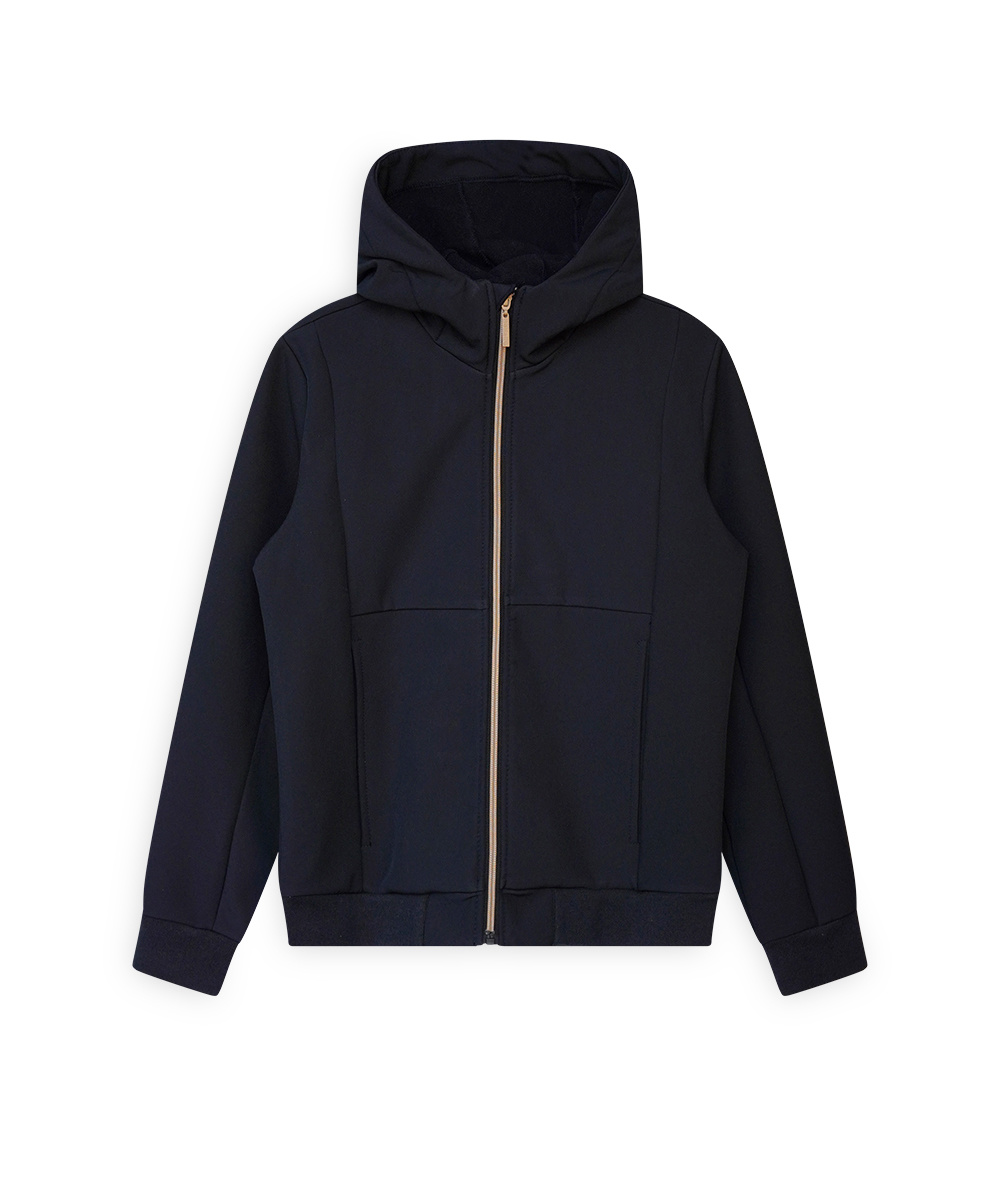 Bellaire Jongens shoft shell jas Borre - Navy blauw Bellaire Jongens shoft shell jas Borre - Navy blauw