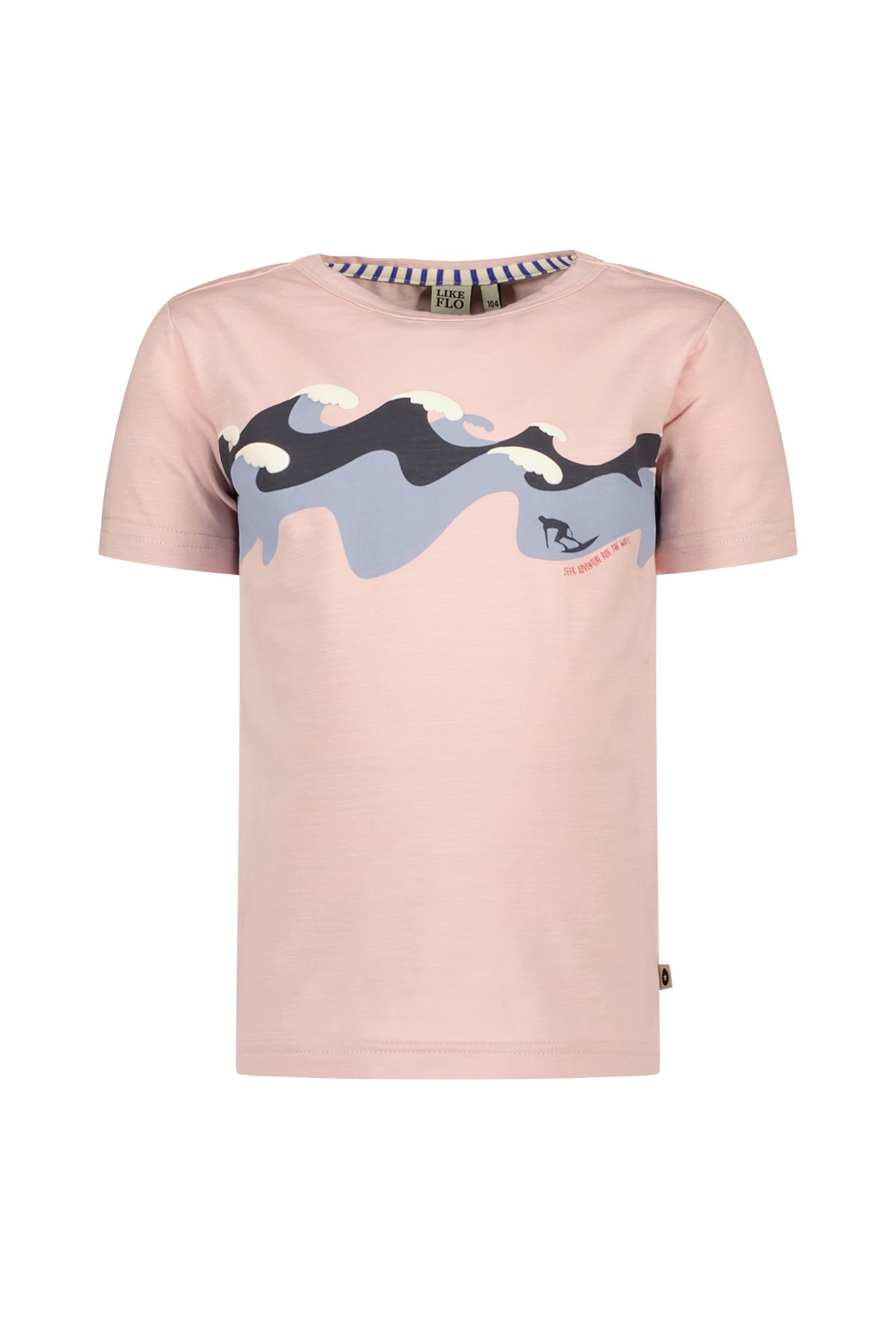 Like Flo Jongens t-shirt - Oud roze