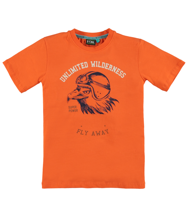 B'Chill Jongens shirt - Noell - Oranje