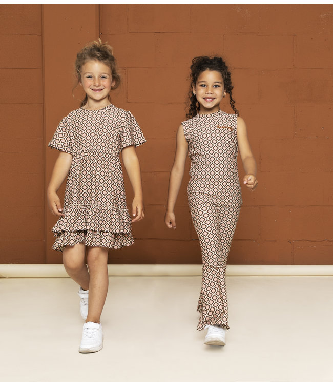 O'Chill Meisjes mouwloos shirt - Rhodee - Multicolor