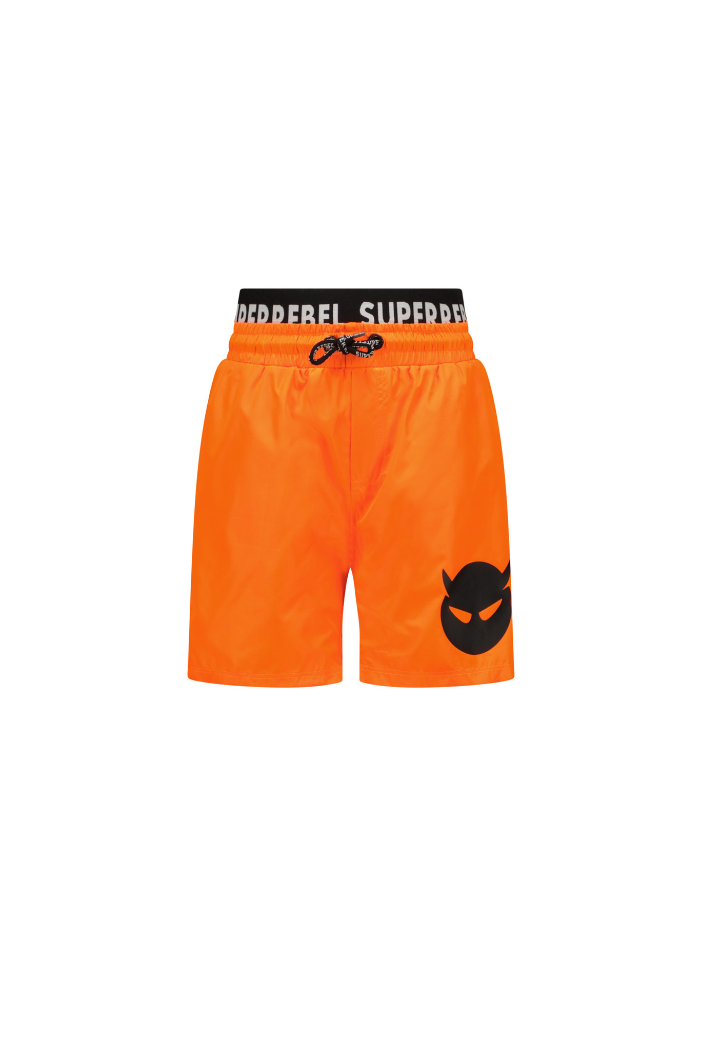 SUPERREBEL Jongens zwembroek - Rocky - Neon oranje