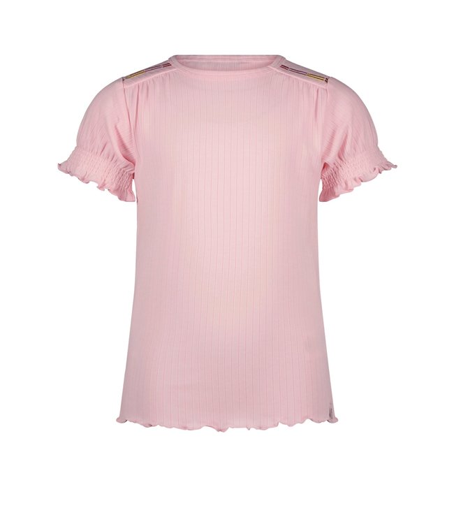 NoNo Meisjes t-shirt rib - Kyran - Kers blossom