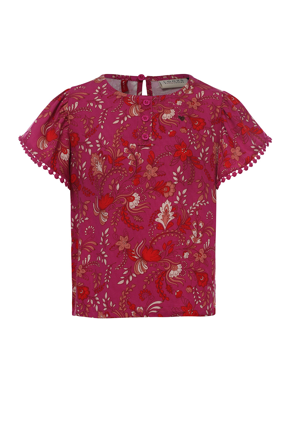 LOOXS Little Meisjes top - Floral bloemen LOOXS Little Meisjes top - Floral bloemen