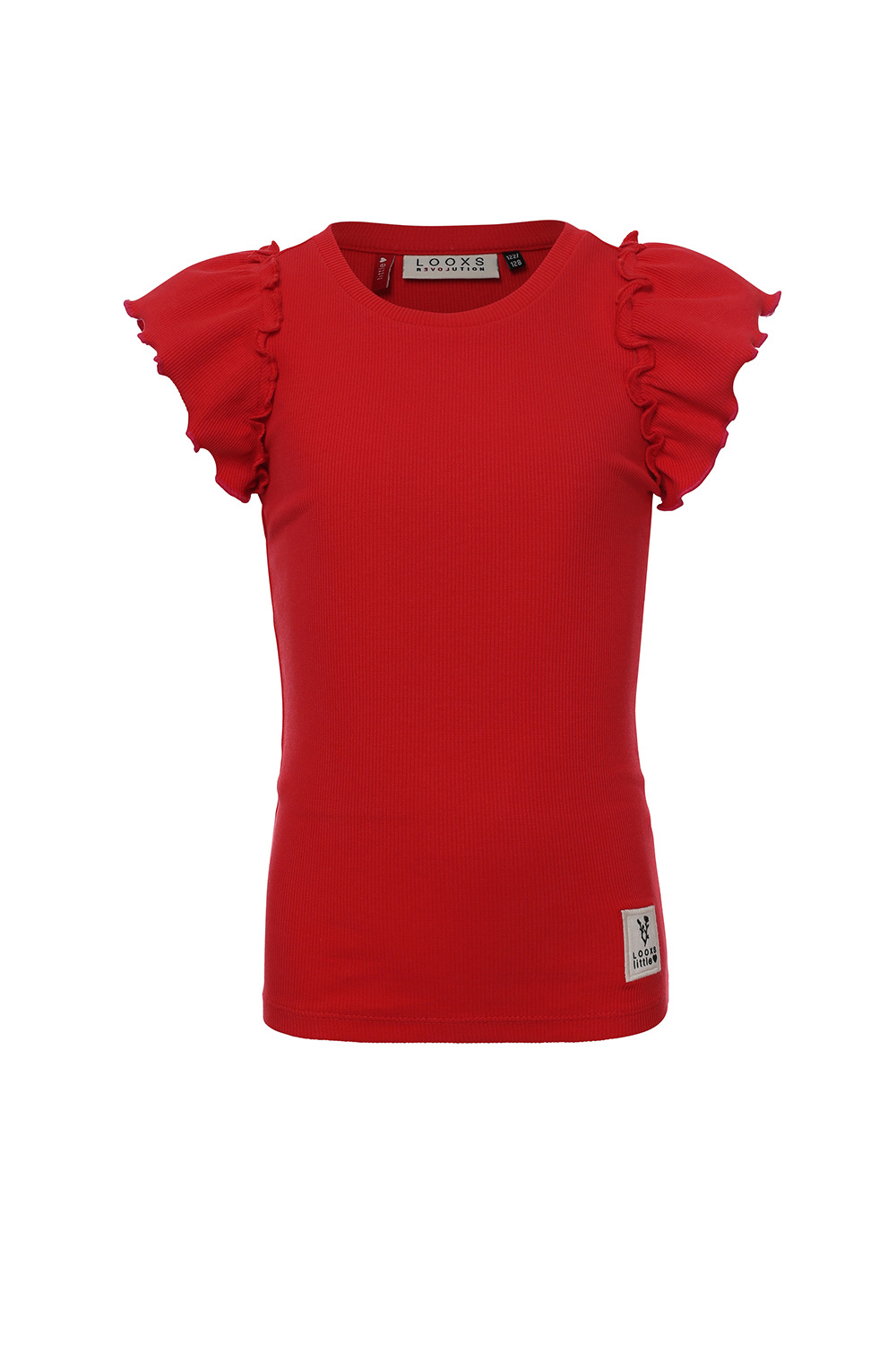 Looxs Revolution 2312-7476-264 Meisjes Shirt - Maat 104 - Roze van Katoen