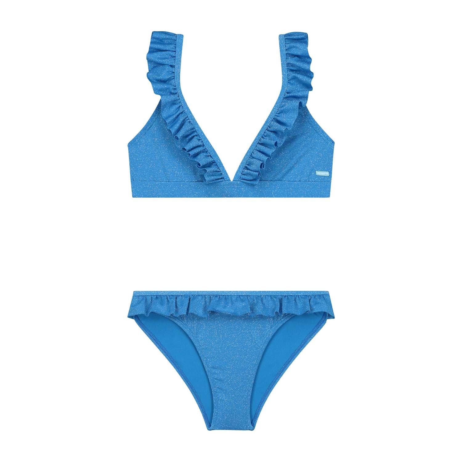 Shiwi Meisjes bikini Bella Sicily glitter - Sports blauw