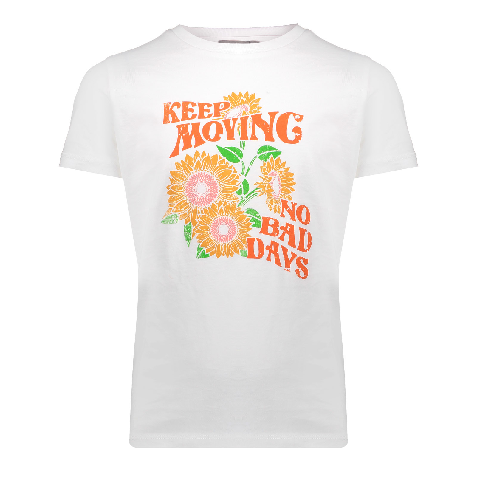 Geisha Meisjes t-shirt - off wit/koraal Geisha Meisjes t-shirt - off wit/koraal