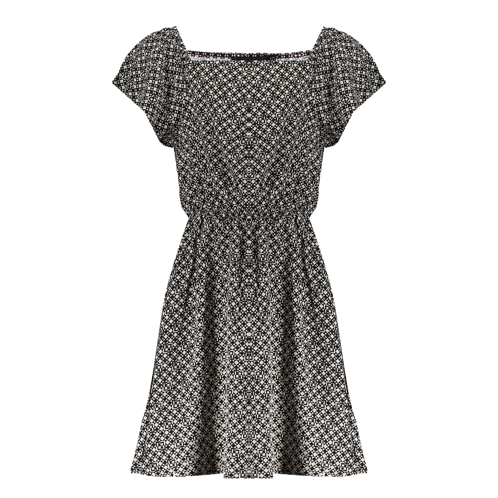 Frankie & Liberty Meisjes jurk - Harper - Zwart logoprint Frankie & Liberty Meisjes jurk - Harper - Zwart logoprint