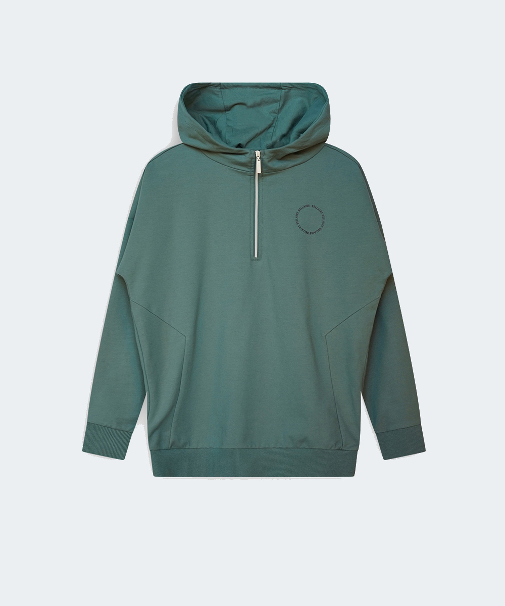 Bellaire Jongens hoodie - Blauw spruce Bellaire Jongens hoodie - Blauw spruce