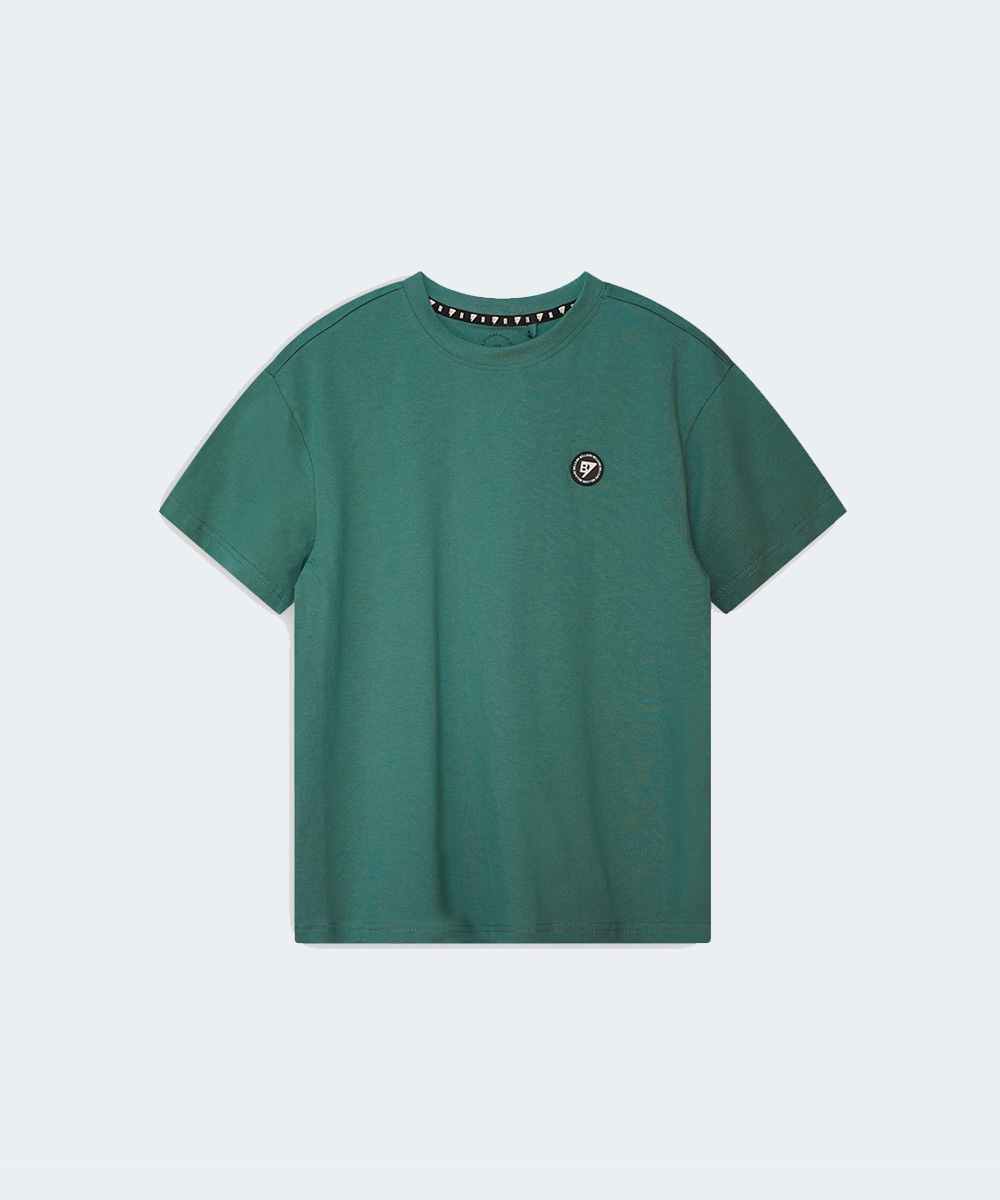 Bellaire Jongens t-shirt print - Blauw spruce
