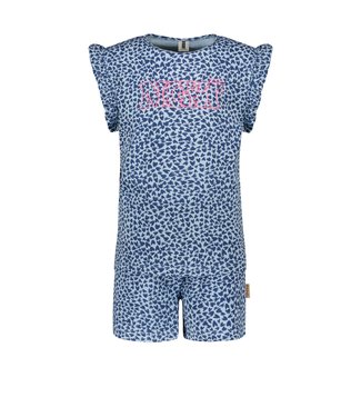 B.Nosy Meisjes pyjama - Hartjes blauw