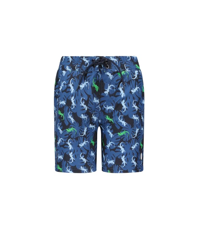 B.Nosy Jongens zwembroek - Gecko blauw AOP
