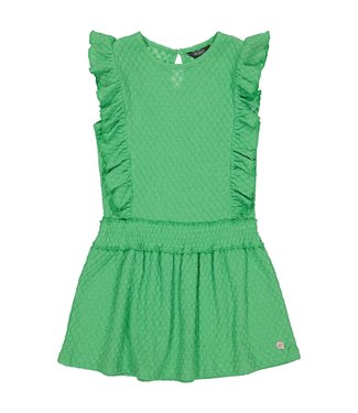 Quapi Meisjes jurk - Tanem - Groen zomer
