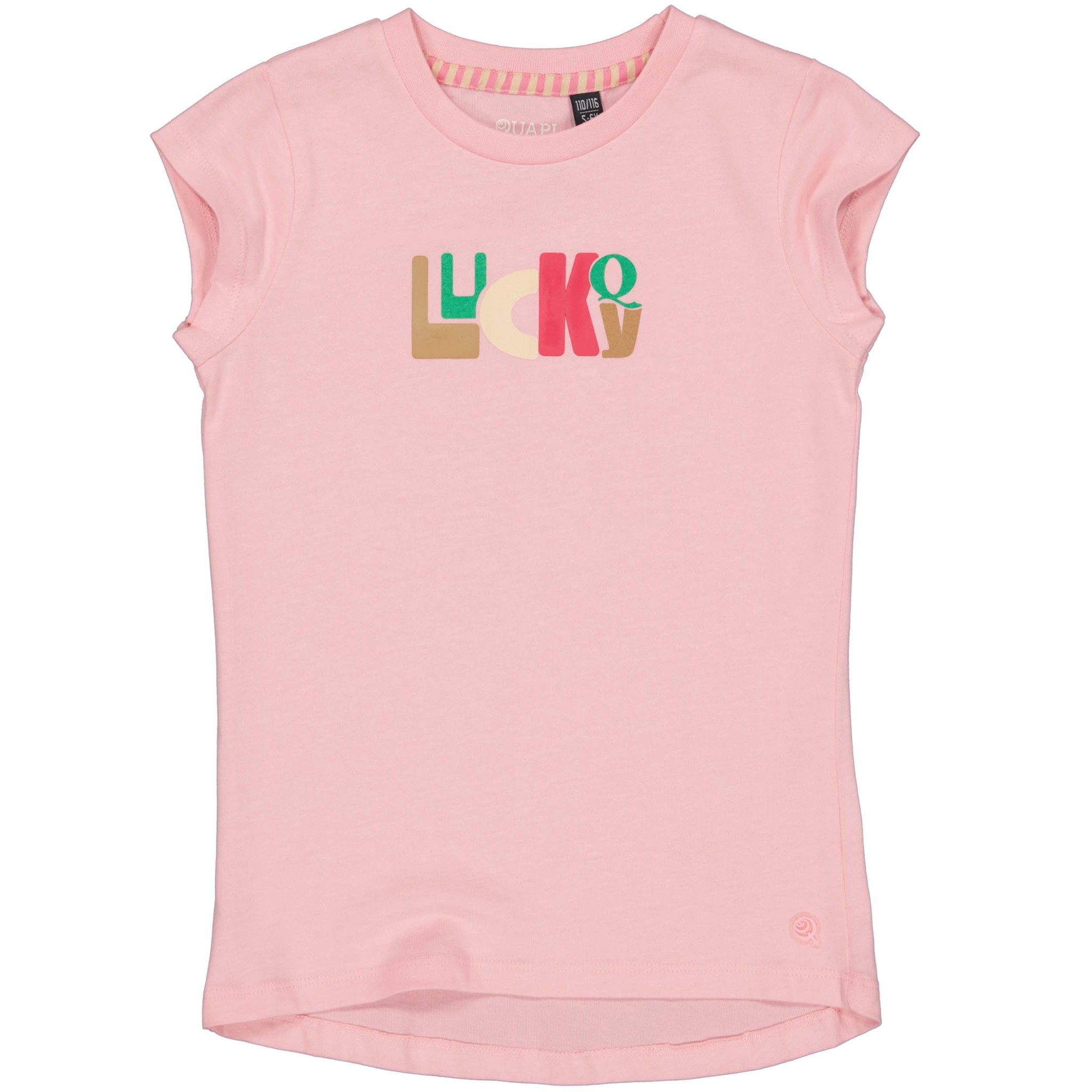 Quapi Meisjes t-shirt - Tehila - Candy roze