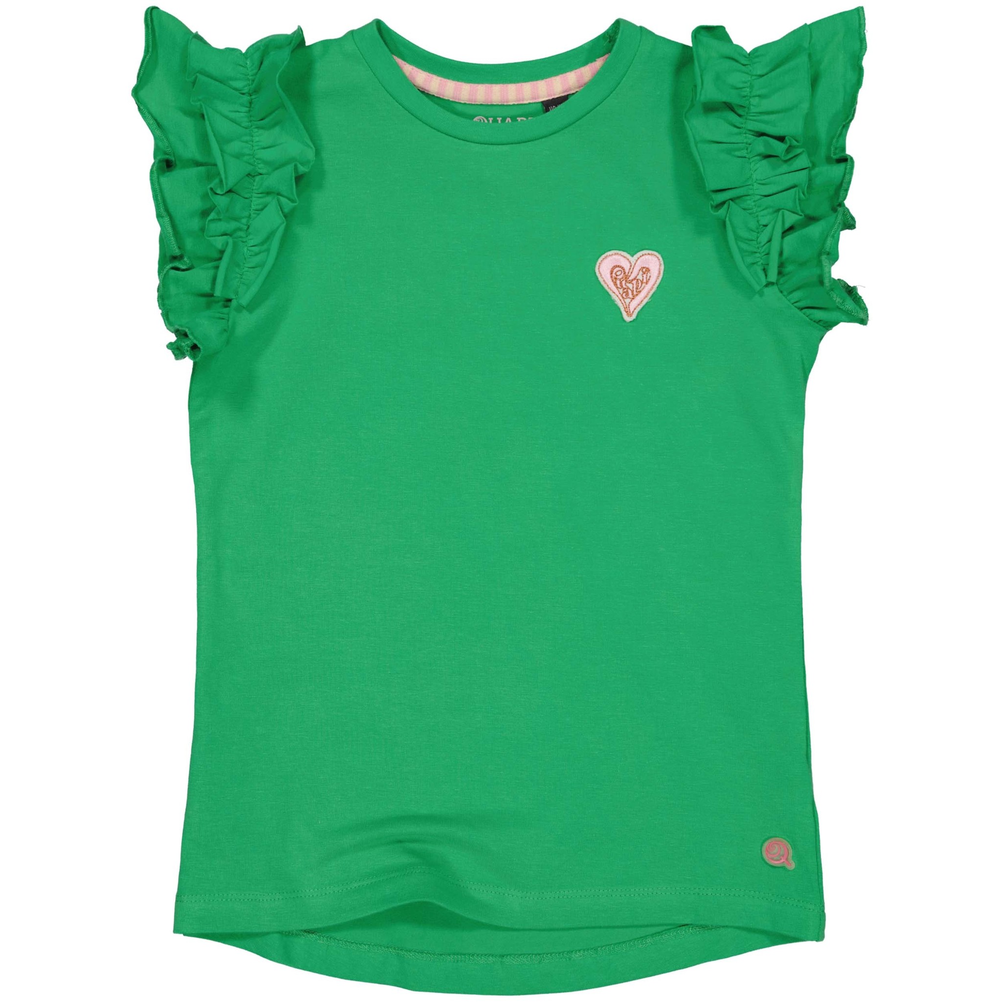 Quapi Meisjes t-shirt - Thao - Groen zomer