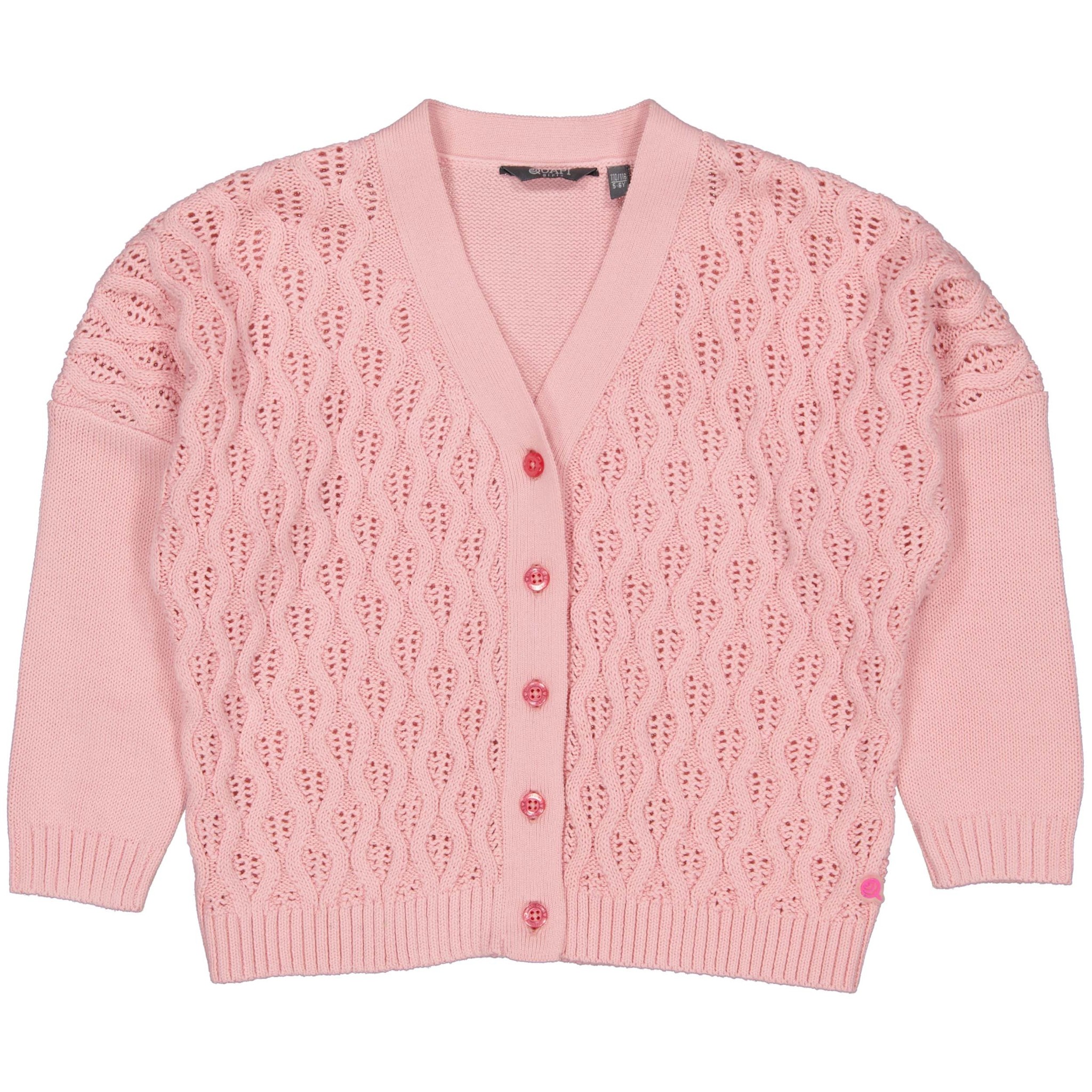 Quapi Meisjes vest - Tia - Candy roze Quapi Meisjes vest - Tia - Candy roze