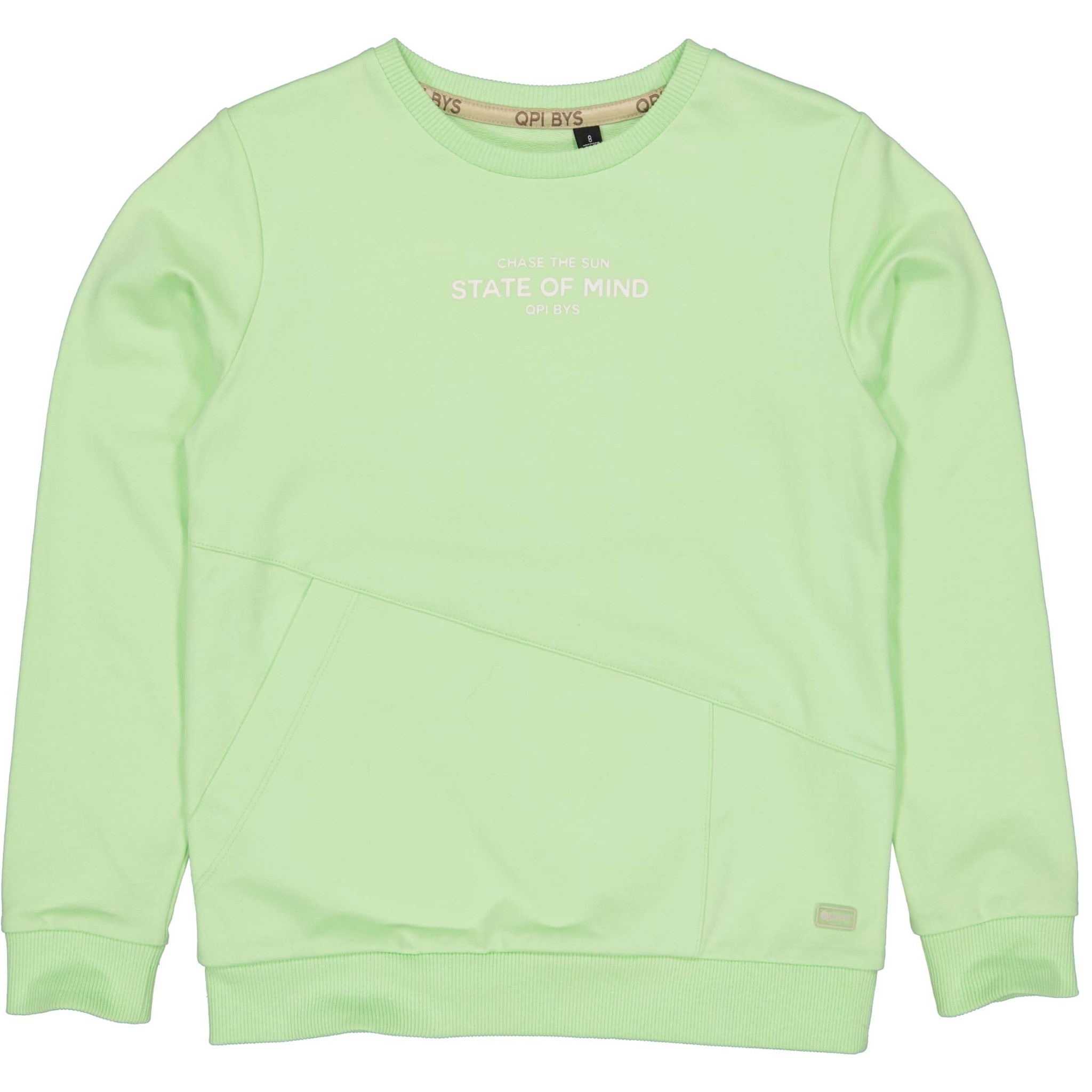 Quapi Jongens sweater - Thorbe - Helder groen