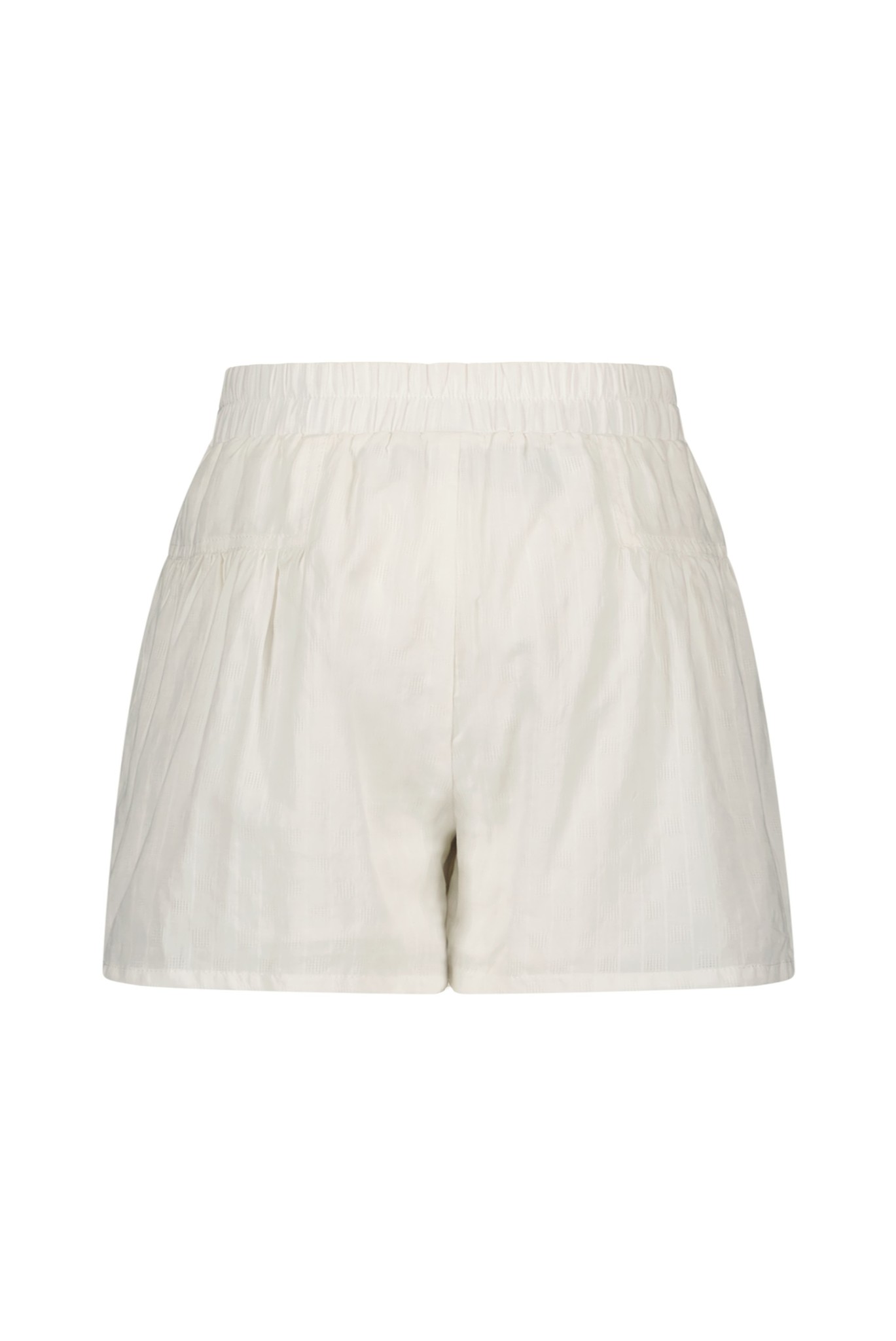 Like Flo Meisjes short met riem - Off white Like Flo Meisjes short met riem - Off white