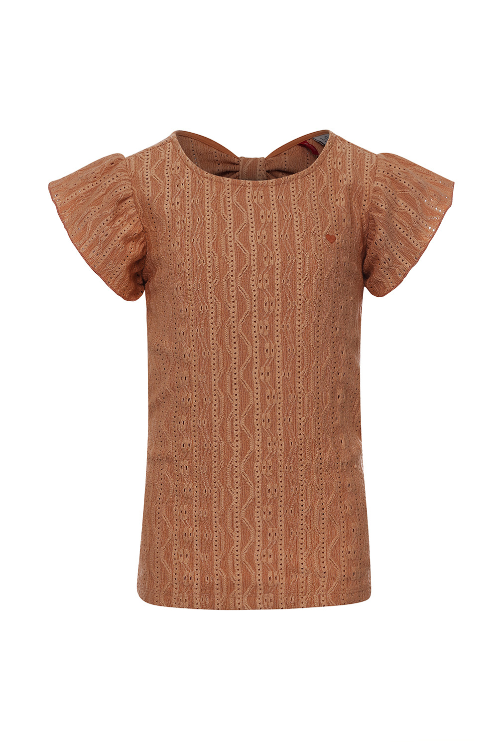 LOOXS Little Meisjes fancy top - Desert zand LOOXS Little Meisjes fancy top - Desert zand