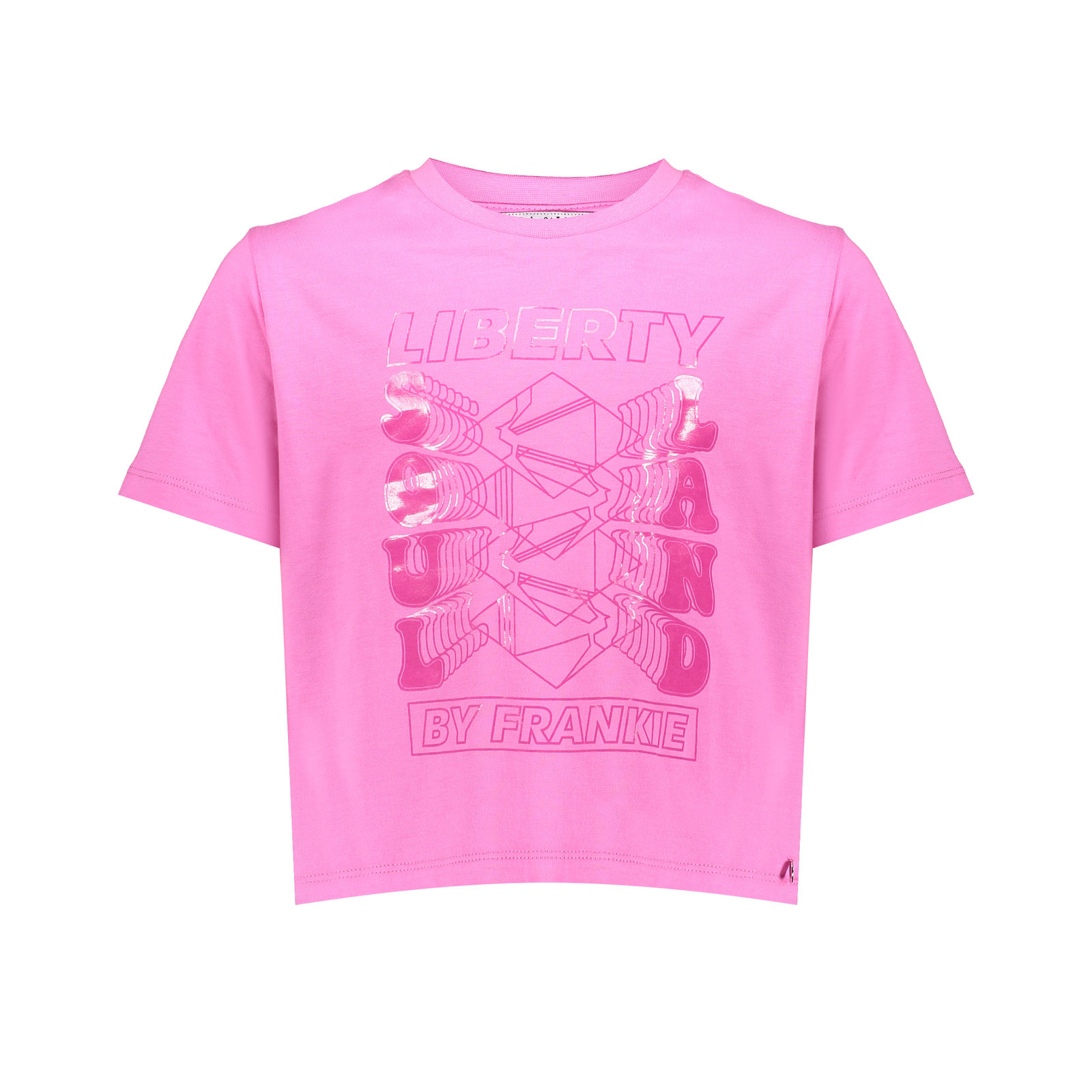 Frankie & Liberty Meisjes t-shirt - Ivy - Fris Roze