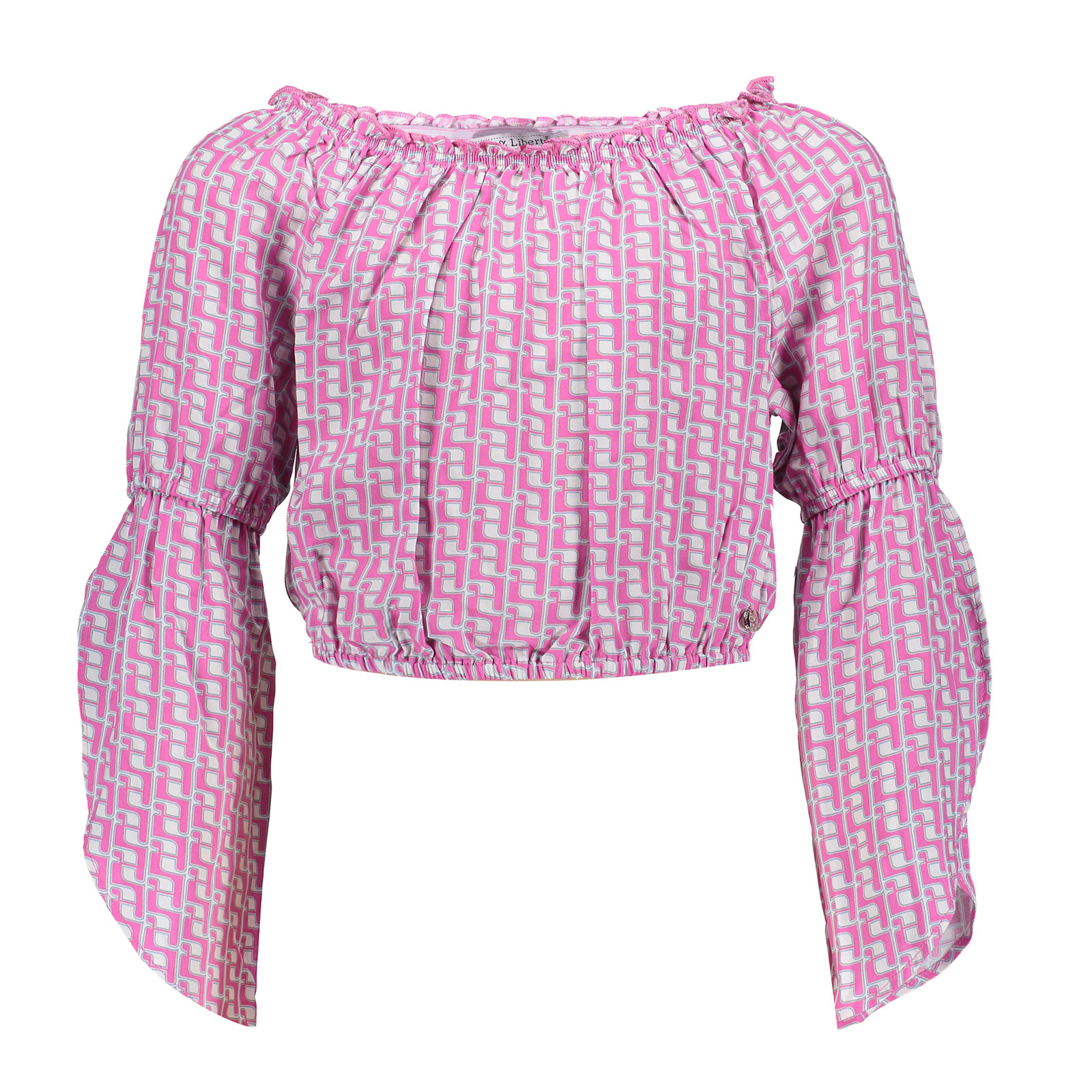Frankie & Liberty Meisjes blouse - Izzy - Fris Roze Print