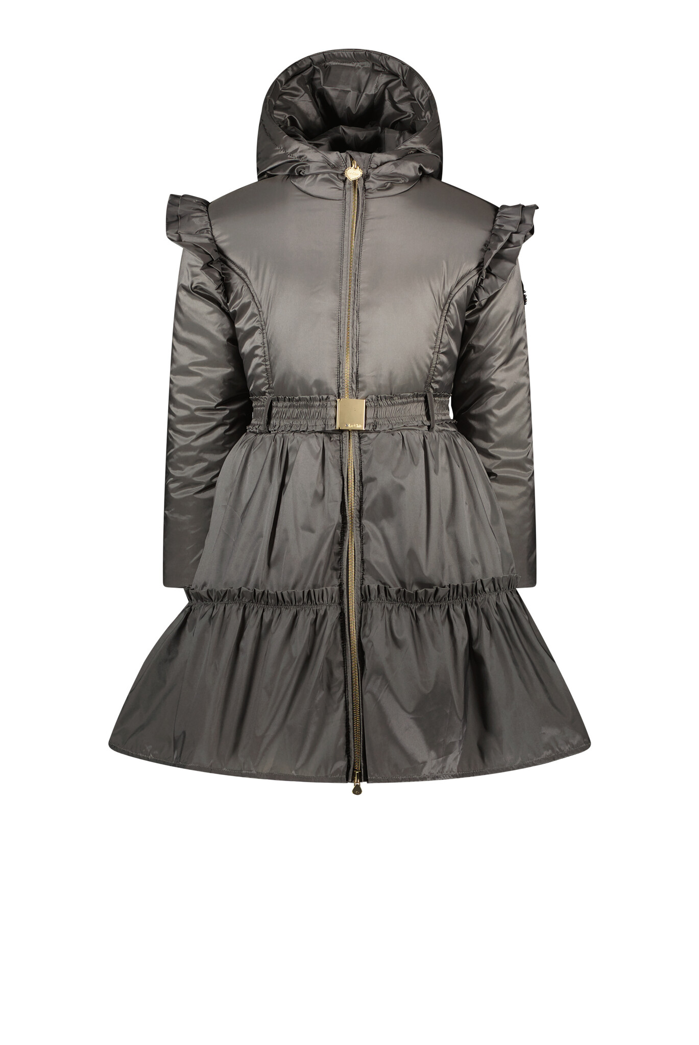Le Chic Meisjes winterjas - Brulee - Charcoal Le Chic Meisjes winterjas - Brulee - Charcoal
