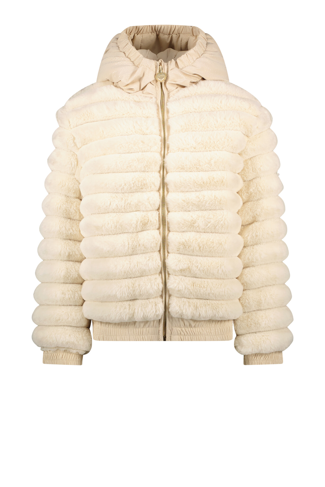 Meisjes winterjas bomber - Beetle - Pearled ivory