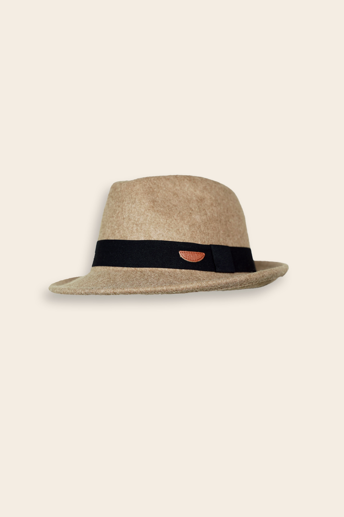 NoNo Meisjes muts - Fedora - Beige goud NoNo Meisjes muts - Fedora - Beige goud