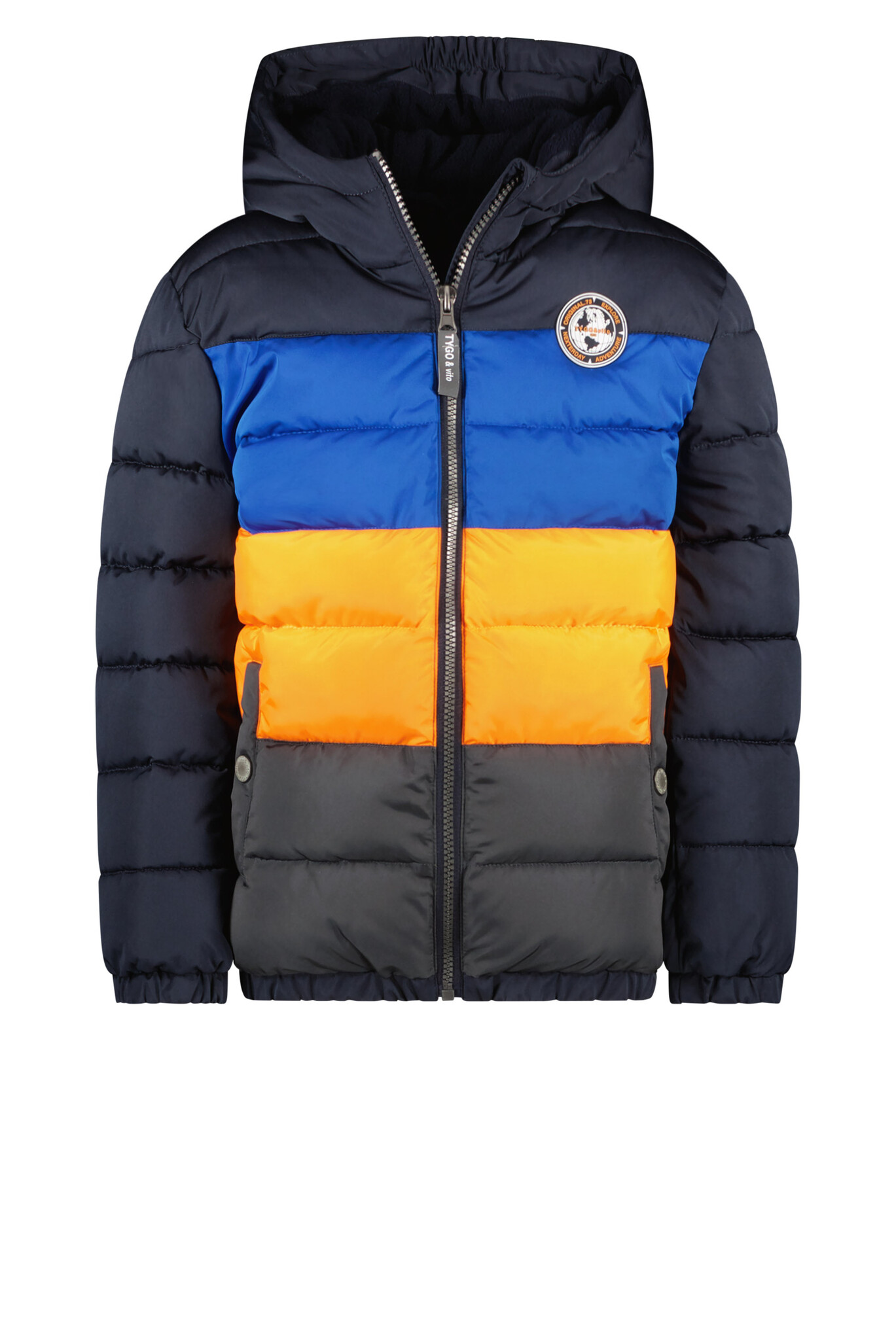 Tygo & Vito Jongens winterjas - Jarno - Navy blauw Tygo & Vito Jongens winterjas - Jarno - Navy blauw