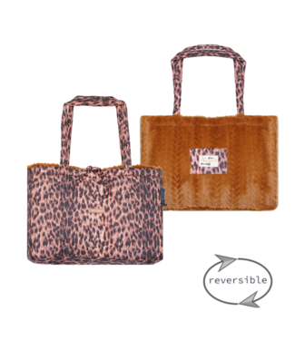 NoNo Meisjes tas reversbiel - Twistote - Toffee