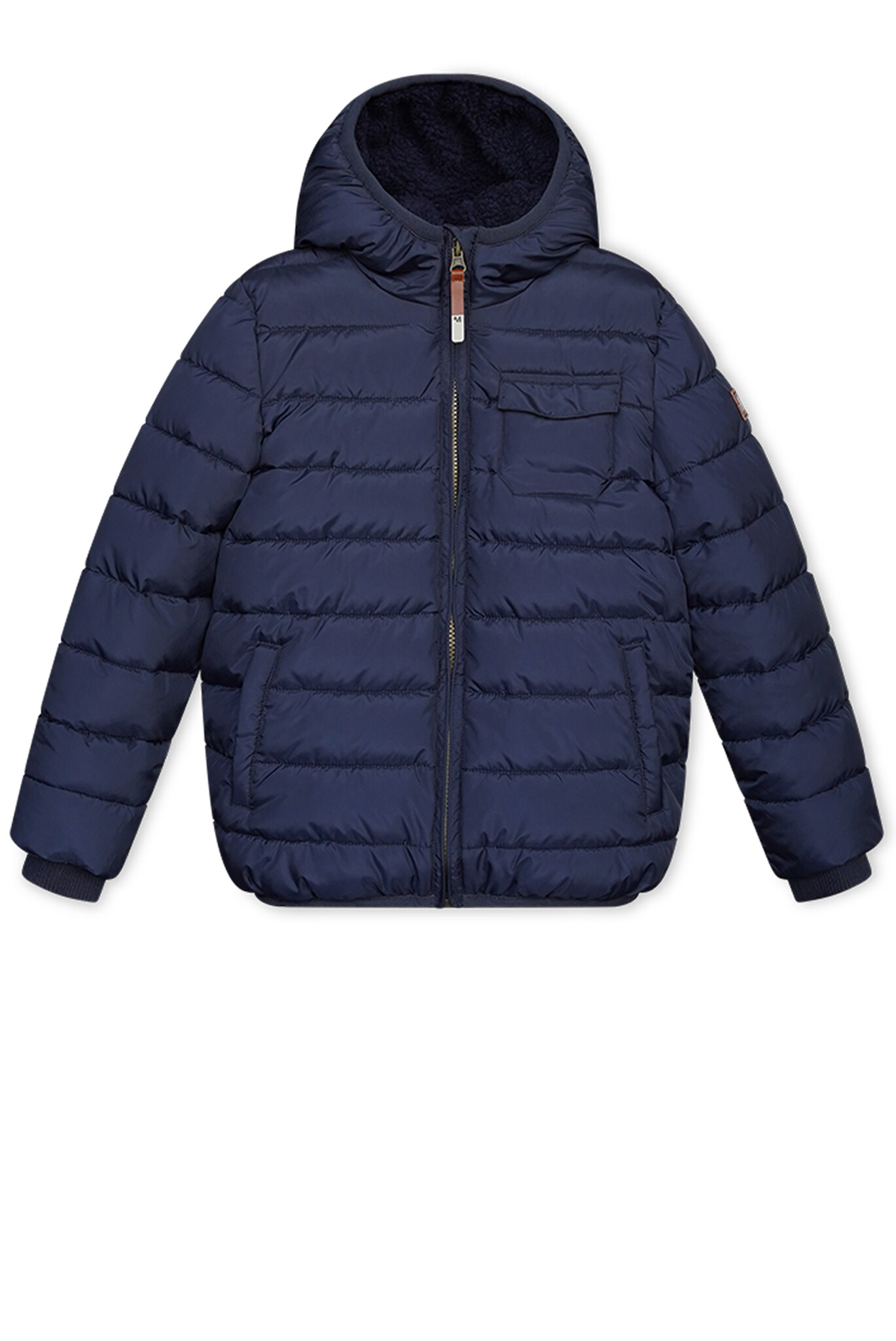 Moodstreet Jongens winterjas puffer - Navy blauw Moodstreet Jongens winterjas puffer - Navy blauw