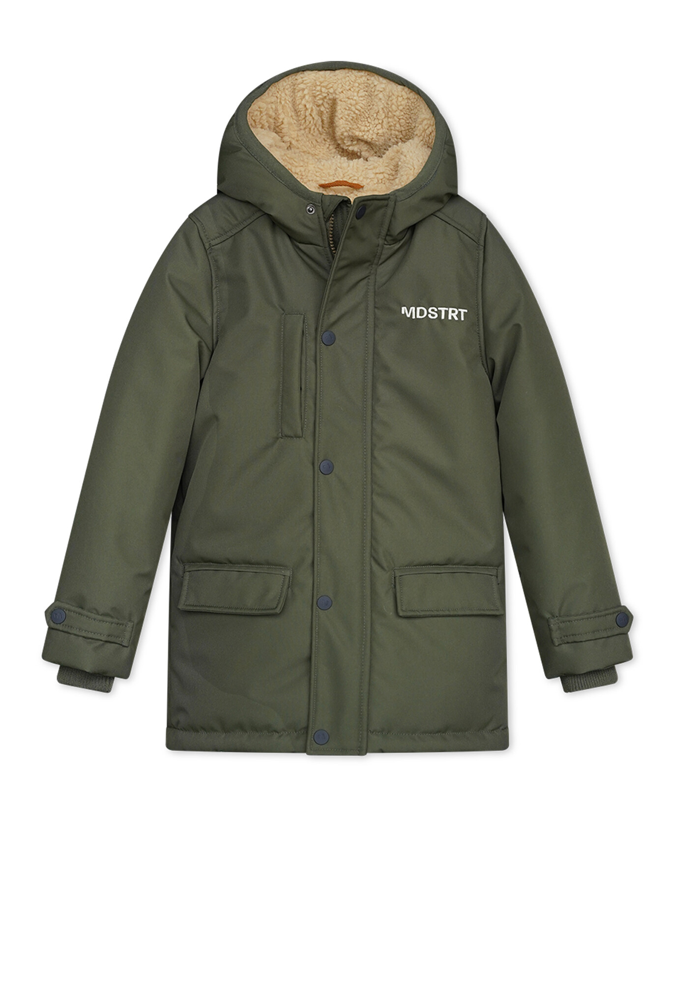 Moodstreet Jongens winterjas parka - Forest groen Moodstreet Jongens winterjas parka - Forest groen