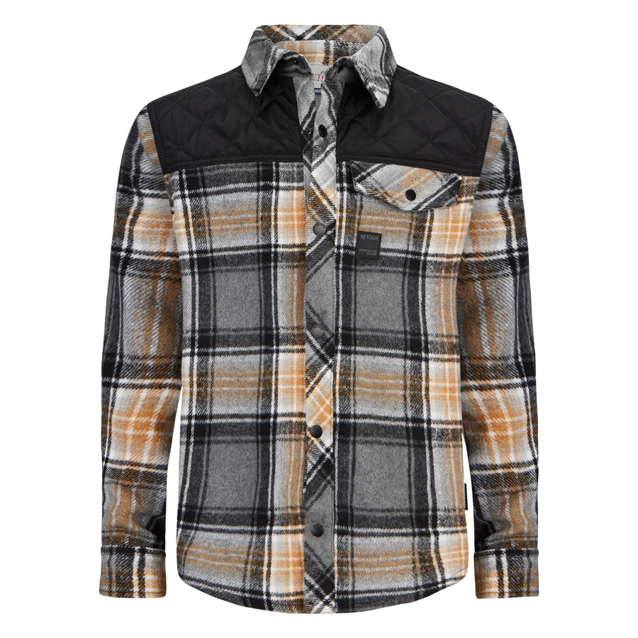 Retour Jeans Jongens shirt - Mathew - Zwart Retour Jeans Jongens shirt - Mathew - Zwart