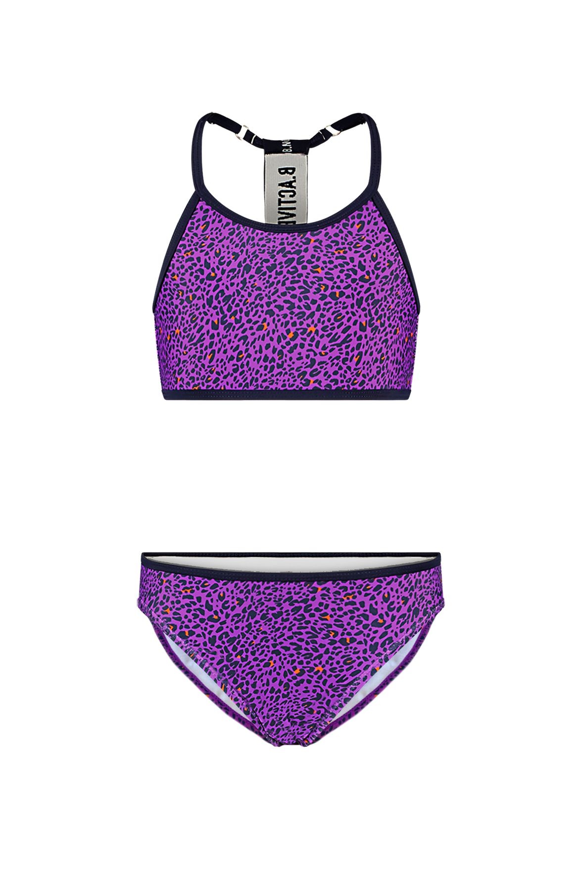 B.Nosy Meisjes bikini sportief AOP - Active panter B.Nosy Meisjes bikini sportief AOP - Active panter
